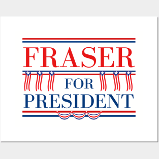 Jamie Fraser for President Posters and Art